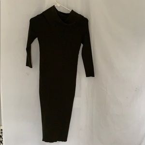 Turtle neck sweater dress F21
